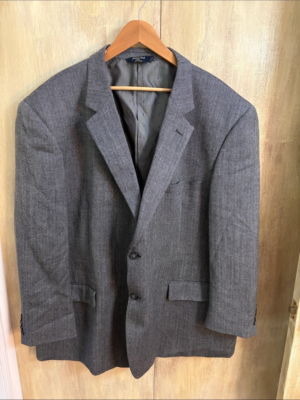 Joseph & Feiss Gray Men's Sport Coat - Two-Button Notch Lapel 54R